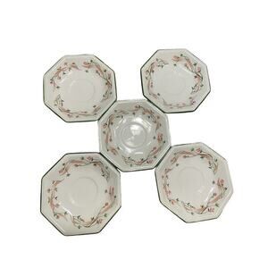 Vintage Eternal Beau By Johnson Brothers 5 1/2" Saucer - Lot Of 5